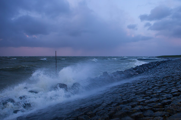 IJsselmeer bij storm