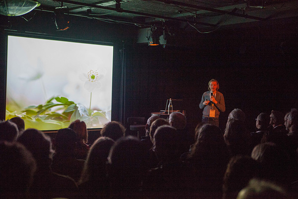 De eerste lezing op de macro pixperience