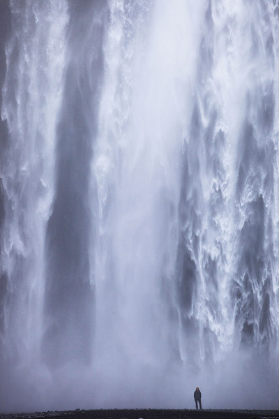 De machtige skogafoss